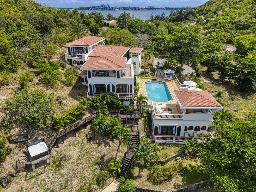 16 - Joie de Vivre - Drone View from Beach Side